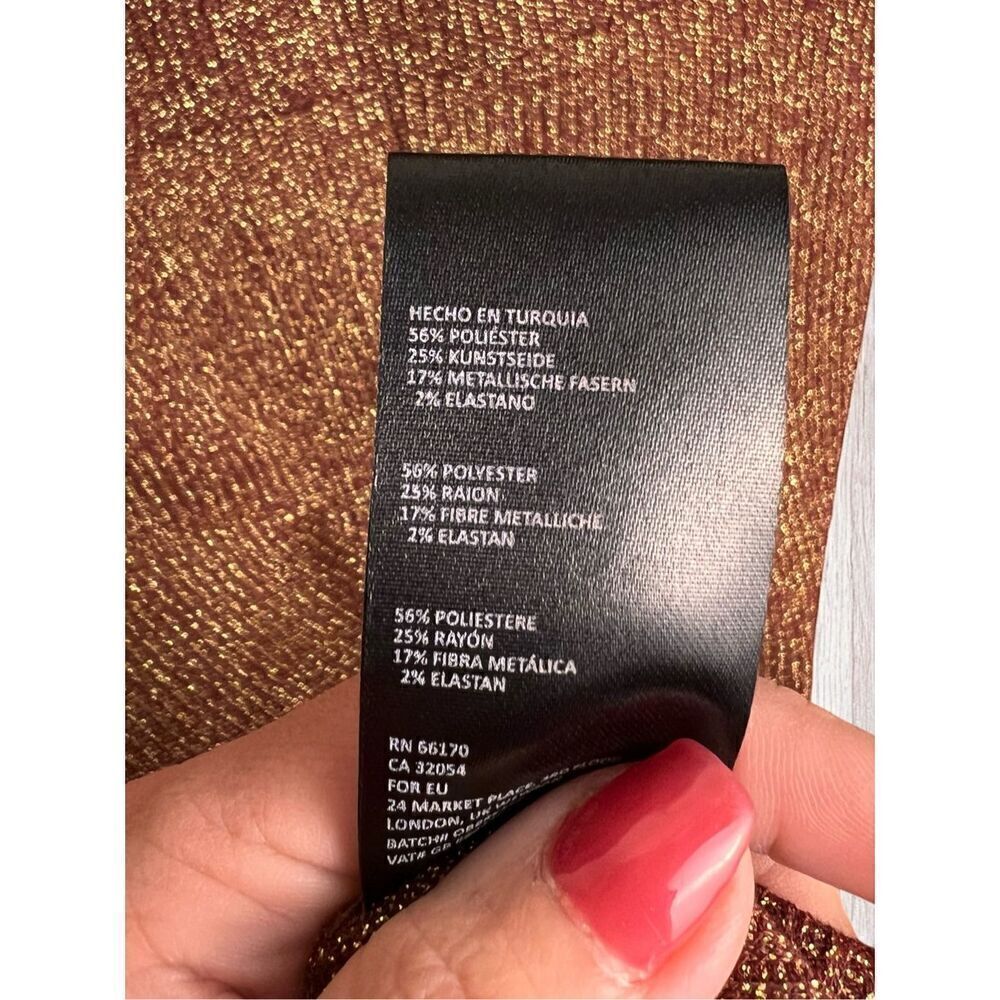 UO Urban Outfitters Hazel Square Neck Bodycon Dress New Years - Picture 10 of 14
